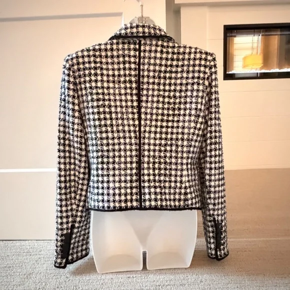 VERONICA BEARD Gorgeous Tweed Dickey Jacket Blazer Sz 6 $698 NEW!! - Picture 8 of 10